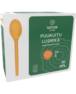 NATUR LINE 17CM 70KPL PUUKUITURUOKALUSIK Main Image