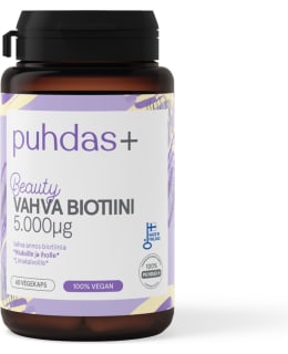 PUHDAS+ VAHVA BIOTII 5000 60 KAPS RAVLIS Main Image