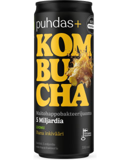 PUHDAS+ IHANA LUOMU 330ML KOMBUCHA TLK Main Image