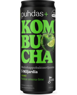 PUHDAS+ RAIKAS LUOMU 330ML KOMBUCHA TLK Main Image