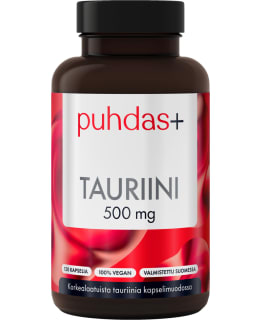 PUHDAS+ TAURIINI 120 KAPS RAVLIS Main Image