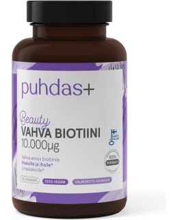 PUHDAS+ BIOTIINI 10.000µG 120KAPS RAVLIS Main Image