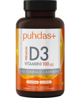 PUHDAS+ PREM D3-VIT 100µG 120KA RAVLIS Main Image