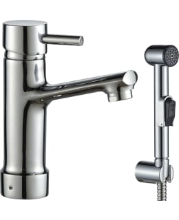 Arctic Faucets Aqva Recta kromi bidesuihkulla pesuallashana Main Image