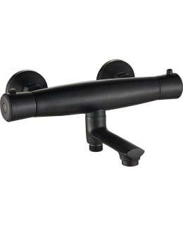 Arctic Faucets Aqva Pluvio mattamusta juoksuputkella amme/suihkusekoittaja Main Image