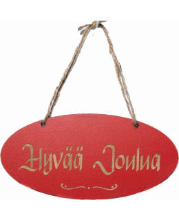 Moribana Hyvää Joulua kyltti Main Image