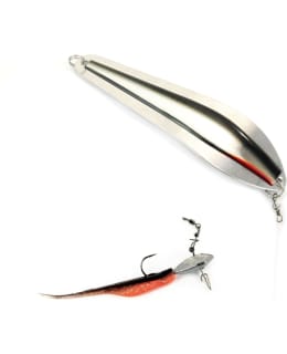 JASU PELTI ALU 6CM MUSTA/HOP+JIGIPILKKI Main Image