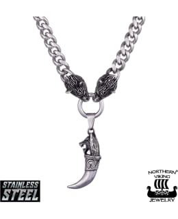 NVJ FENRIR WOLF HEAD 10MM 60CM KETJU Main Image