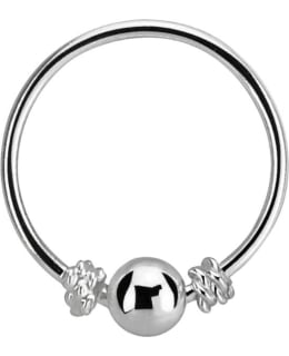 SJ NOSE-H-HOOP6 BALINESE WIRE NENÄRENGAS Main Image