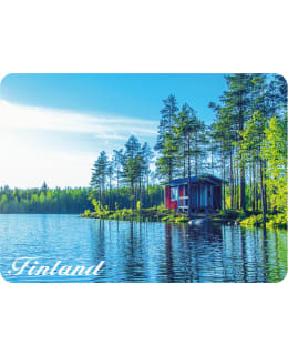 HT JÄRVI JA MÖKKI 3D MAGNEETTI Main Image