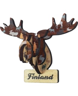 HT HIRVEN PÄÄ 3D PUUMAGNEETTI Main Image