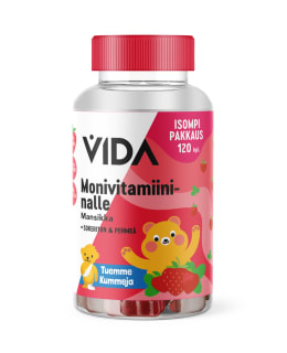 VIDA MANSIKKA 120KPL MONIVITAMIININALLE Main Image