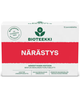 BIOTEEKKI NÄRÄSTYS PURUTABLETTI 12TBL Main Image