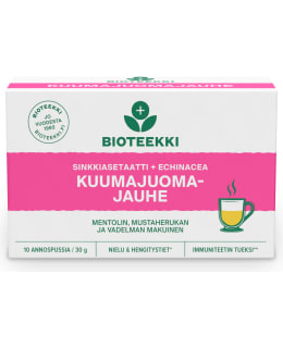 BIOTEEKKI SINKKI+E KUUMAJUOMAJAUHE 10KPL Main Image