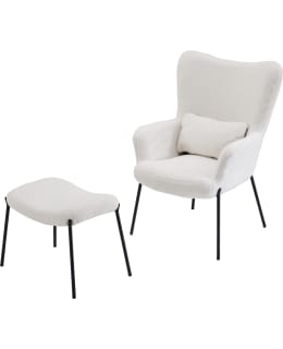 TENSTAR LAGO WHITE LOUNGE CHAIR + RAHI Main Image