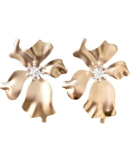 RBA DROP GOLD EARRINGS Main Image