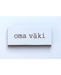 KUUSIPOHJA OMA SUORA 2X5 VA PYYHEMERKKI Main Image