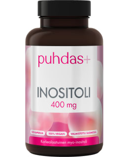 PUHDAS+ INOSITOLI 400 MG 120 KAPS RAVLIS Main Image
