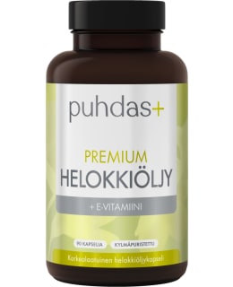 PUHDAS+ PREMI HELOKKIÖLJY 90KAPS RAVLIS Main Image