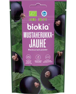 BIOKIA LUOMU 30G MUSTAHERUKKAJAUHE Main Image