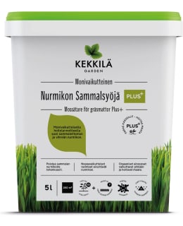 KEKKILÄ PLUS + 5 L NURMIKON SAMMALSYÖJÄ Main Image