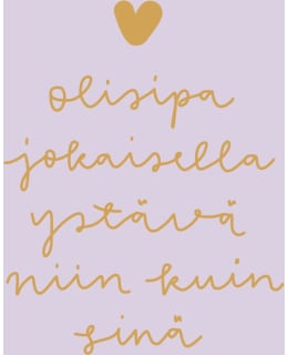 PALETTI 5023 1,60 LIS YSTÄVÄNPÄIVÄKORTTI Main Image