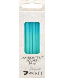 CAKE CANDLE AQUAREL 16 PCS Main Image