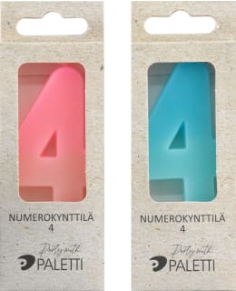 NUMEROKYNTTILÄ 4 1KPL Main Image