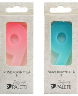 NUMEROKYNTTILÄ 9 1KPL Main Image