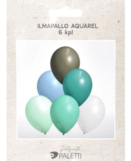BALLOON AQUAREL 6PCS Main Image