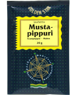 GOLDEN STAR 20 G MUSTAPIPPURI JAUHETTU Main Image