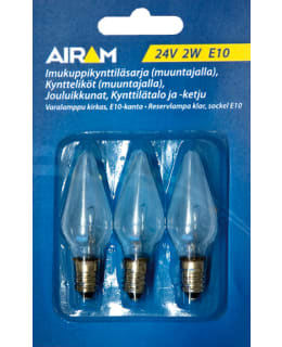 AIRAM 24V/2W E10 VARALAMPPU Main Image