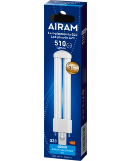 AIRAM G23 5,7W 4000K 510L LED PISTOKANTA Main Image