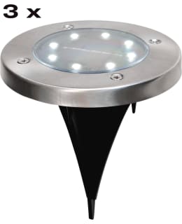 AIRAM BARI SOLAR GROUND LIGHT SET OF 3 Main Image