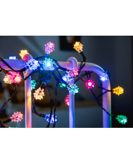SNOW CRYSTAL COLOUR MIX LIGHT CHAIN Main Image