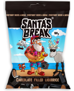 SANTA'S BREAK 180 G SUKLAATÄYTELAKRITSI Main Image