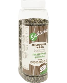 SALLINEN 340 G ROUHITTU MUSTAPIPPURI Main Image