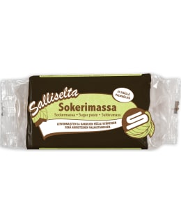 SALLISELTA MUSTA 250G SOKERIMASSA Main Image