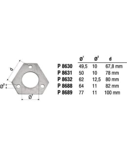 FENNO 860-P8631 PAKOPUTKEN LAIPPA Main Image
