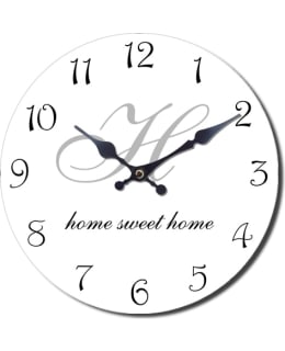KOTOILU HOME SWEET HOME Ø34CM CLOCK Main Image