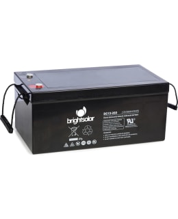 BRIGHTSOLAR DC12-260 AGM BATTERY Main Image