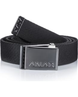 ANAR BADDI BLK CANVAS BELT Main Image