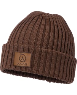 ANAR JUSSA BROWN MERINO BEANIE Main Image