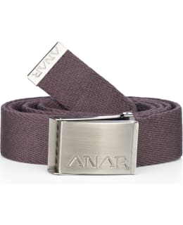 ANAR BADDI DARK PURPLE CANVAS BELT Main Image
