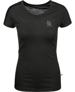 ANAR GALDA BLK W S MERINOWOOL T-SHIRT Main Image