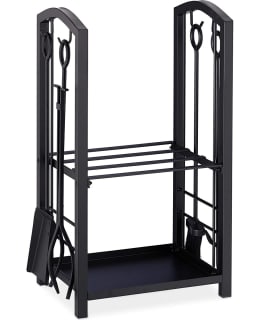 AINOLA FIREWOOD RACK+FIREPLACE TOOLS Main Image