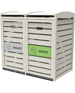 VIHERAARNI JÄTEASTIASUOJA 2 240L VALK Main Image