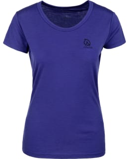 ANAR GALDA BLU W XS MERINOWOOL T-SHIRT Main Image