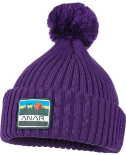 ANAR JUSSA LILA MERINO POMPOM PIPO Main Image