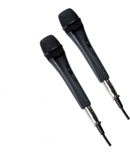 LE-ON XLR PRO DYNAAMINEN MIKROFONI-PARI Main Image